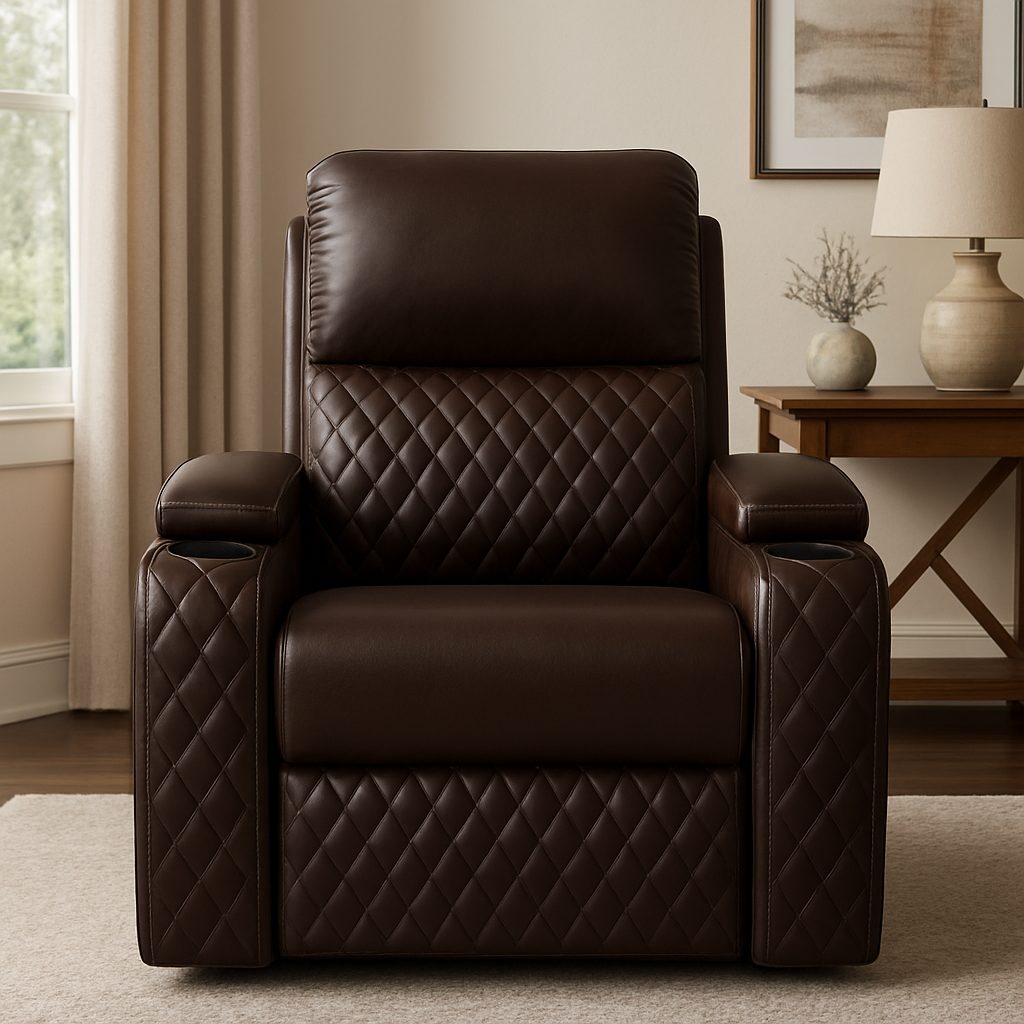 Fabric vs Leatherette vs Leather Recliners India