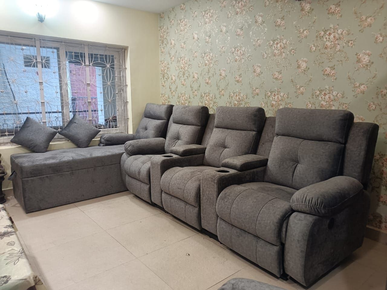 Ahmedabad Home Theatre Recliner Installation #2 &mdash; Sky Recliners