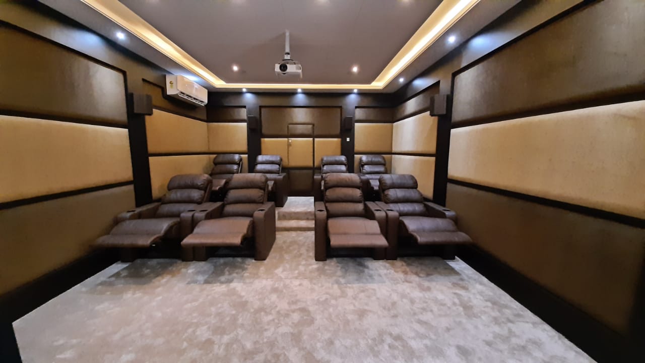 Bangalore Home Theatre Recliner Installation #5 &mdash; Sky Recliners