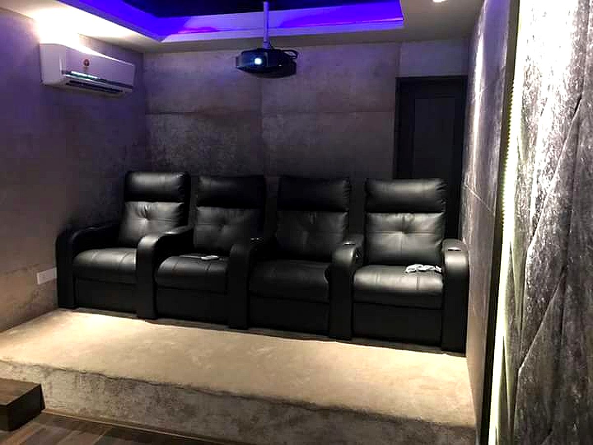 Bathinda Home Theatre Recliner Installation #6 &mdash; Sky Recliners