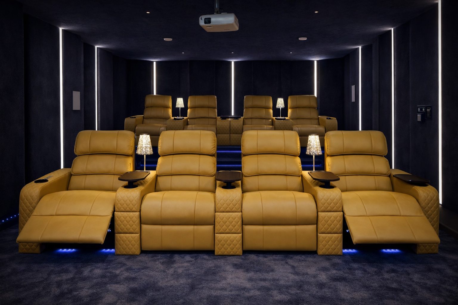 Chandigarh Home Theatre Recliner Installation #1 &mdash; Sky Recliners
