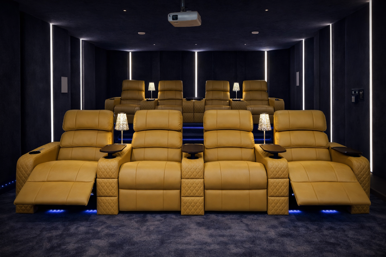 Chandigarh Home Theatre Recliner Installation #1 &mdash; Sky Recliners