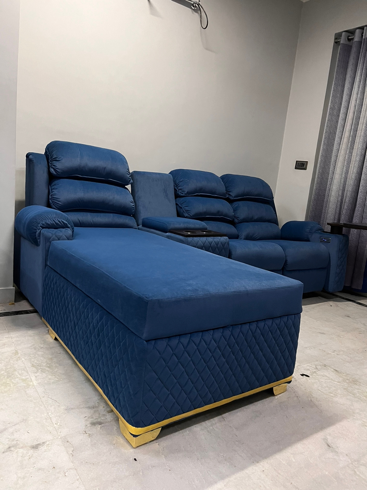 Faridabad Home Theatre Recliner Installation #6 &mdash; Sky Recliners