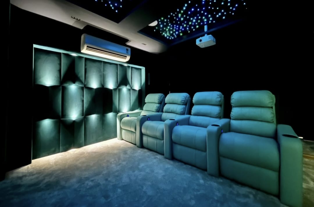 Faridabad Home Theatre Recliner Installation #7 &mdash; Sky Recliners