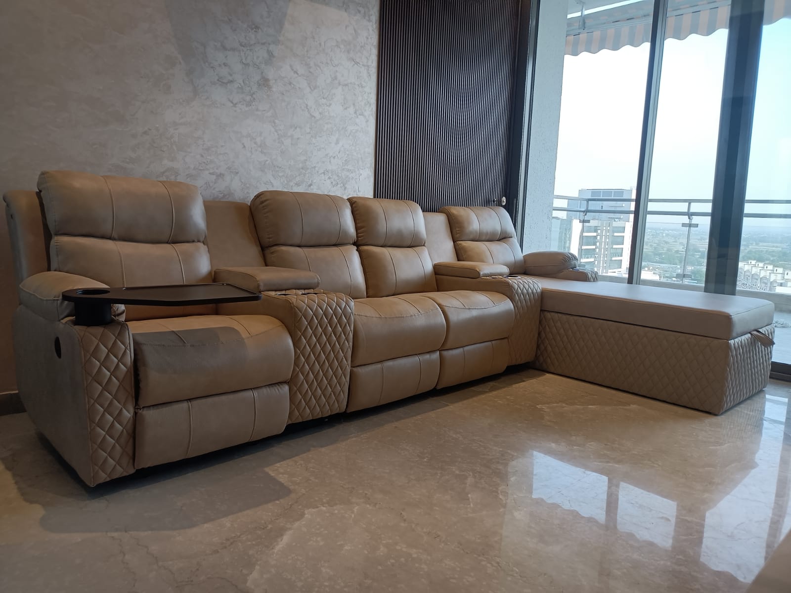 Faridabad Home Theatre Recliner Installation #8 &mdash; Sky Recliners