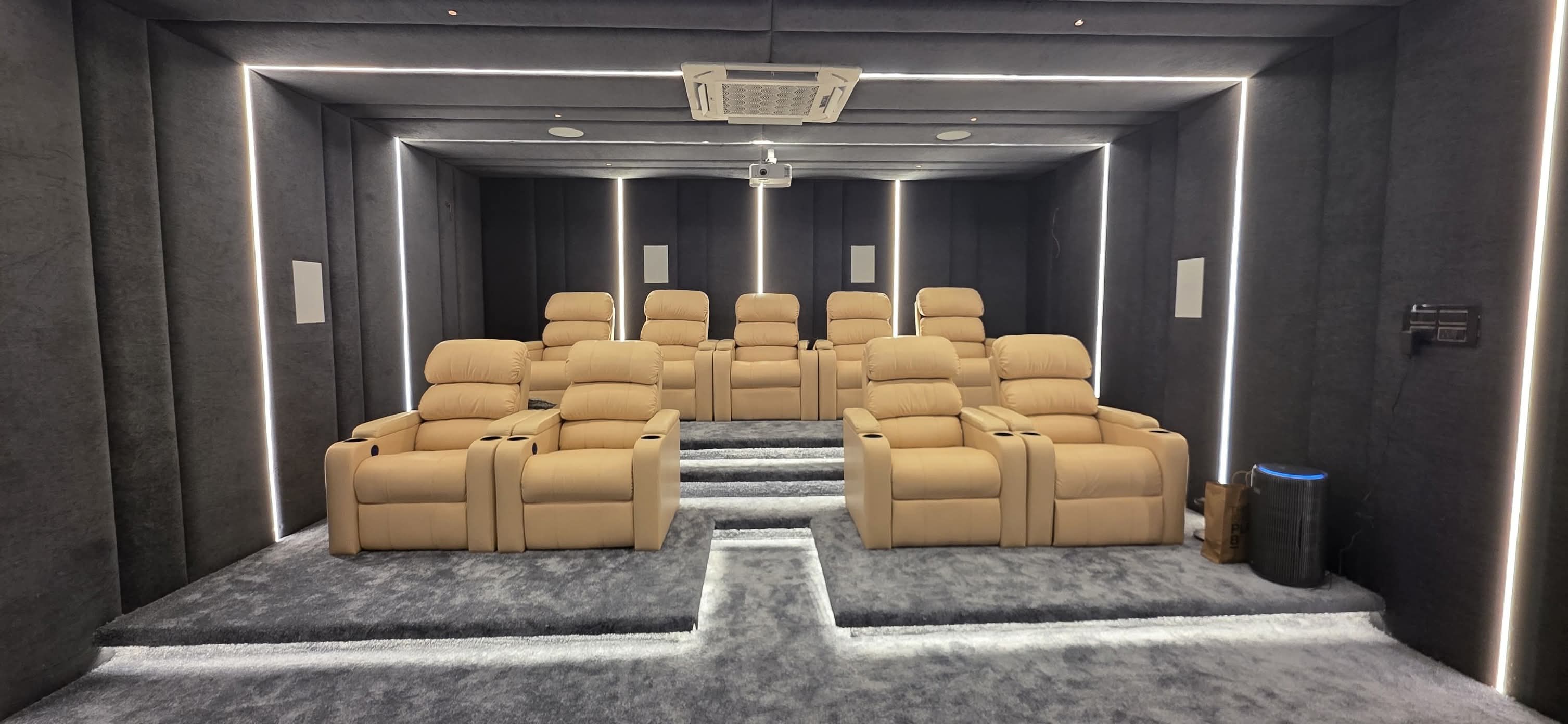 Gurgaon Home Theatre Recliner Installation #3 &mdash; Sky Recliners