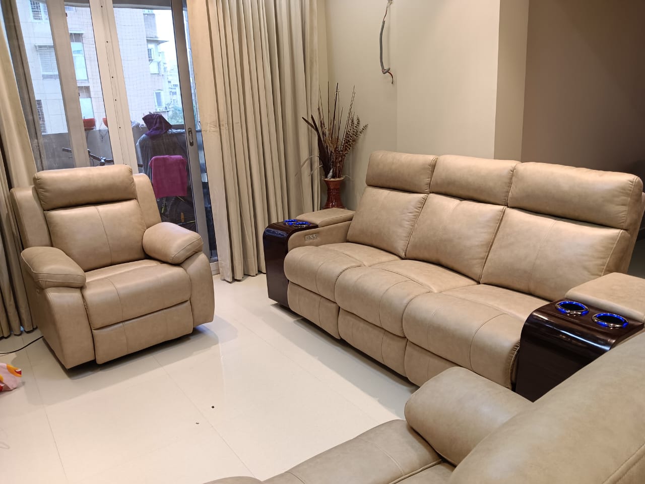 Gurgaon Home Theatre Recliner Installation #4 &mdash; Sky Recliners
