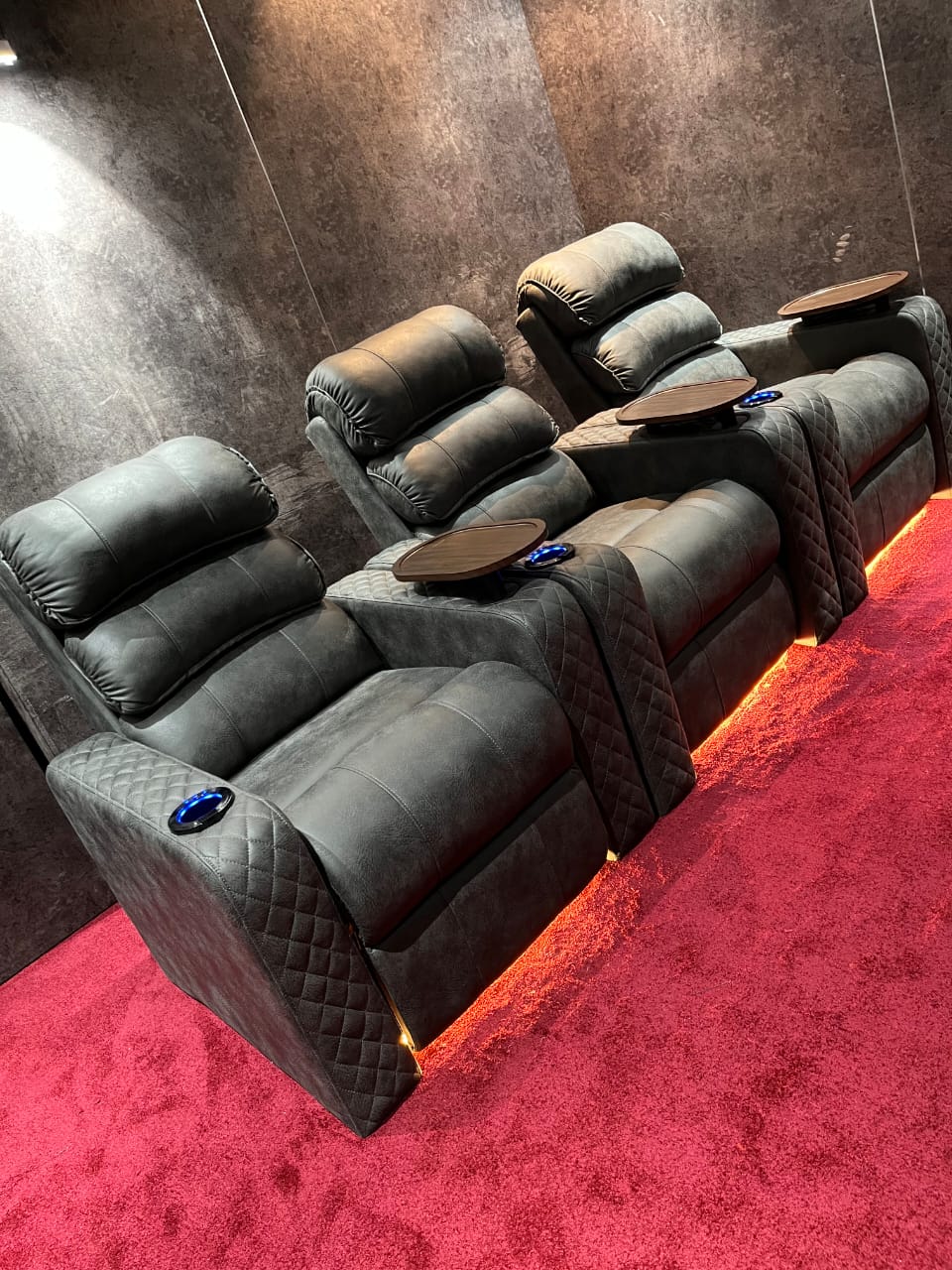 Gurgaon Home Theatre Recliner Installation #5 &mdash; Sky Recliners