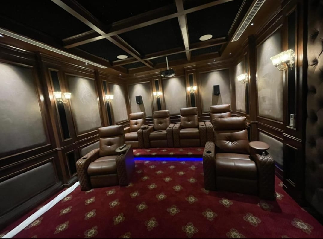 Gurgaon Home Theatre Recliner Installation #8 &mdash; Sky Recliners