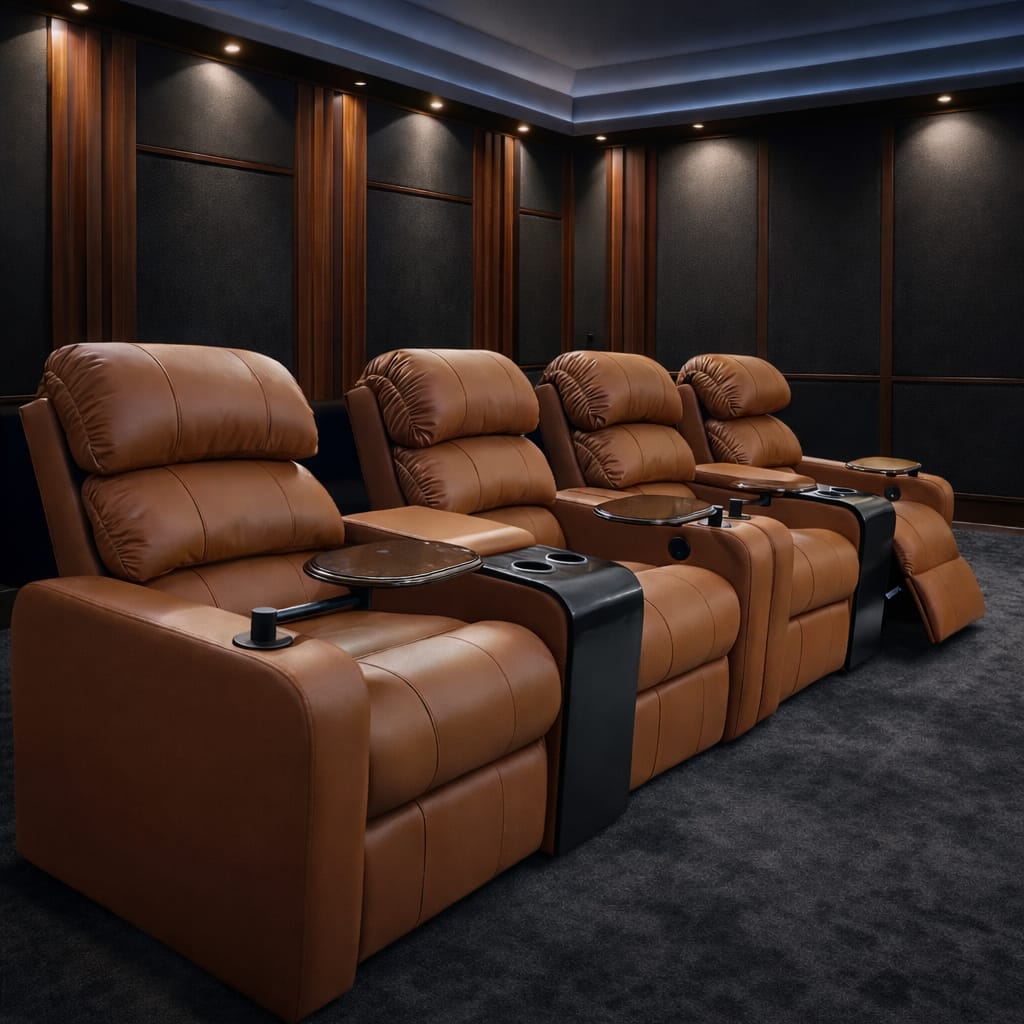 Ludhiana Home Theatre Recliner Installation #6 &mdash; Sky Recliners