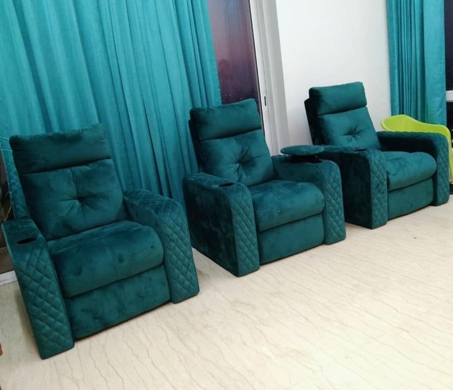 Noida Home Theatre Recliner Installation #6 &mdash; Sky Recliners