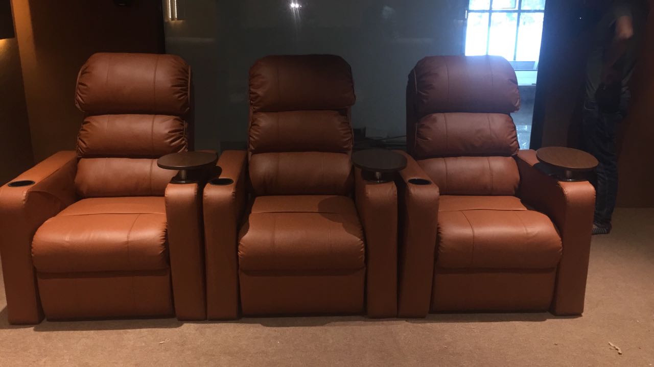 Vadodara Home Theatre Recliner Installation #5 &mdash; Sky Recliners