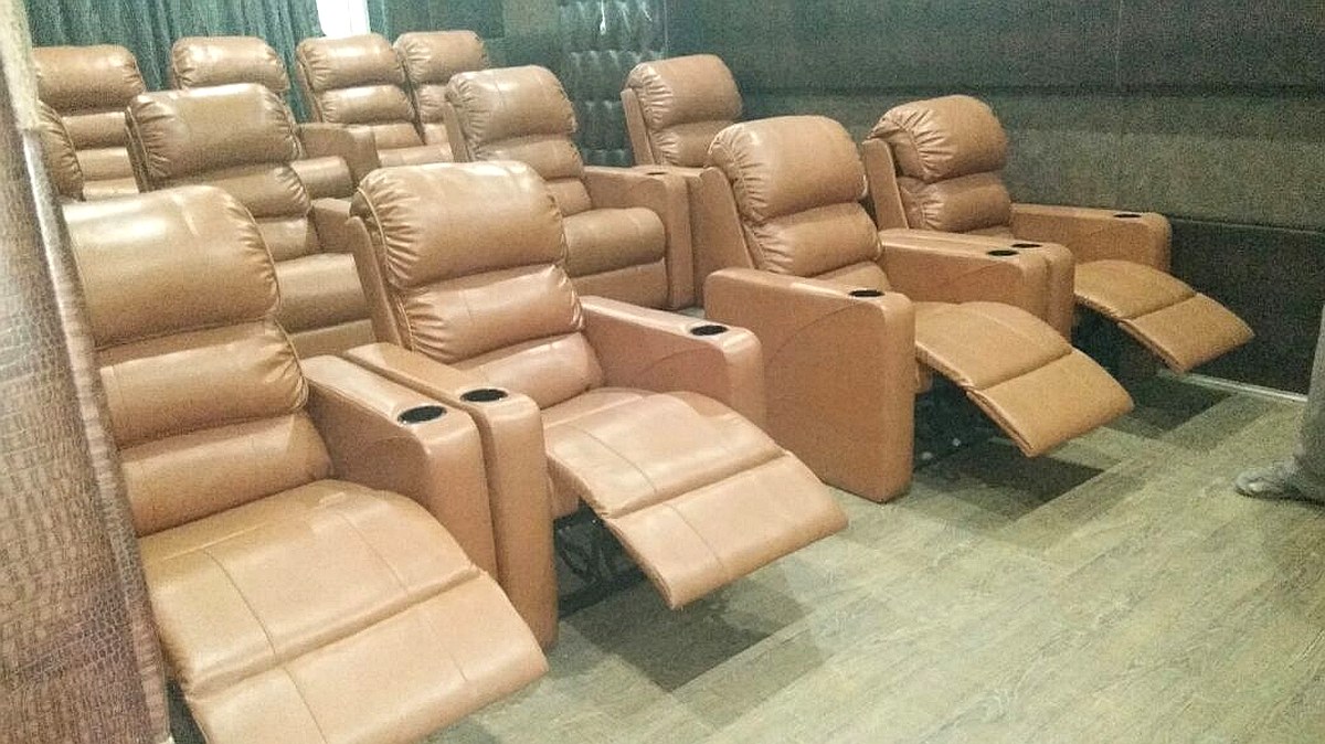 Varanasi Home Theatre Recliner Installation #5 &mdash; Sky Recliners