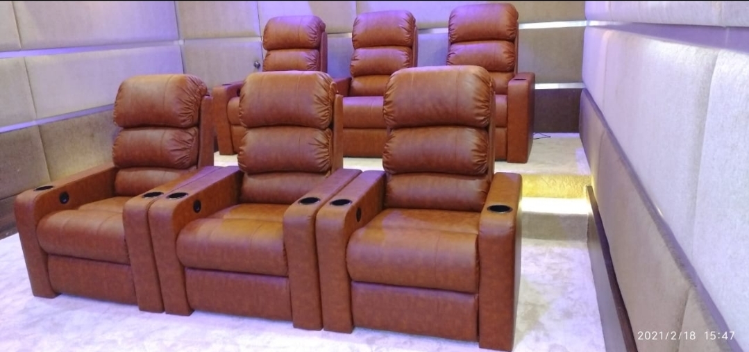 Sky Recliners 2-Row Raised Platform Home Theatre