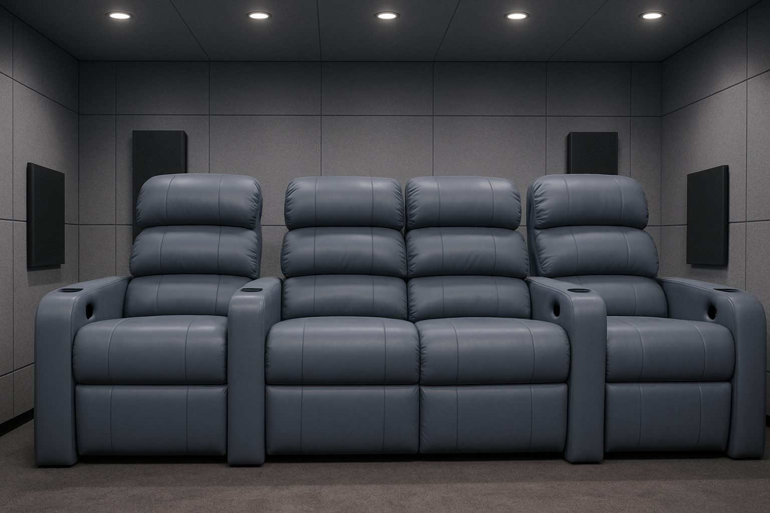 4-Seater Home Theatre Recliner Dimensions India